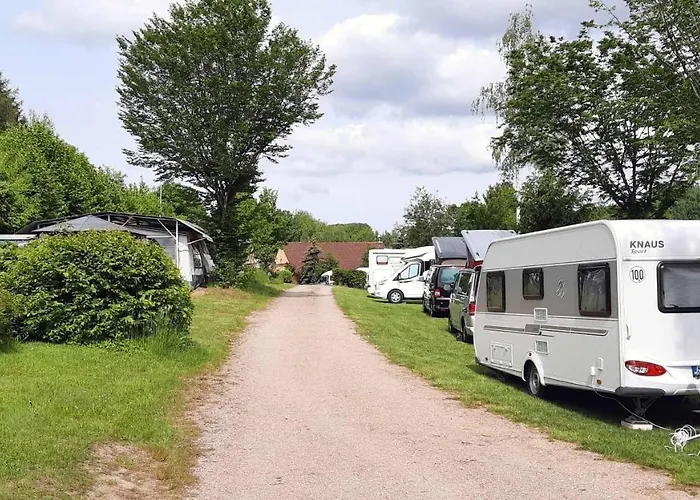 Campingstellplatz Haus Seeblick Kamp alanı *